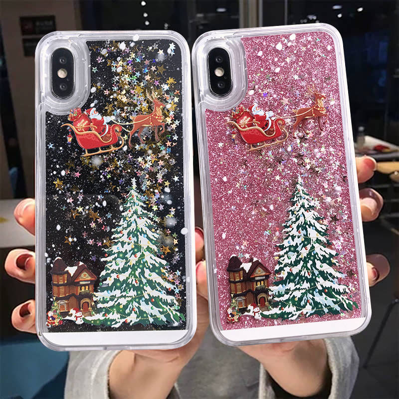 Flash Powder Mobile Phone Case